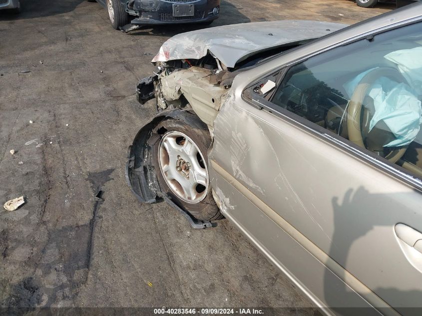 2000 Nissan Altima Gle/Gxe/Se VIN: 1N4DL01A3YC204839 Lot: 40283546