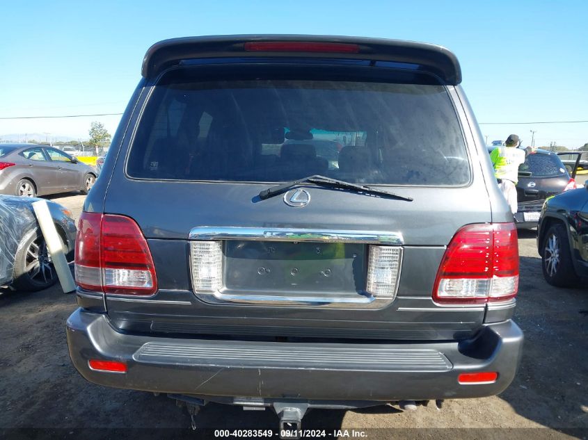 2006 Lexus Lx 470 VIN: JTJHT00W764011929 Lot: 40283549