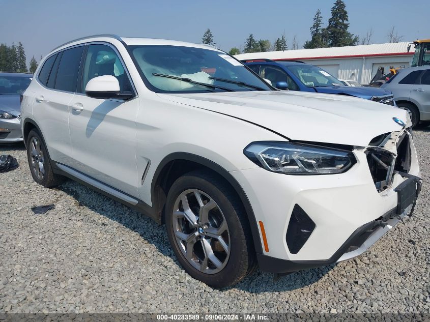 2022 BMW X3 XDRIVE30I - 5UX53DP0XN9L14864