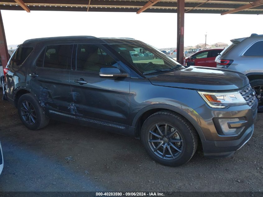 2017 Ford Explorer Xlt VIN: 1FM5K7D87HGD42486 Lot: 40283590