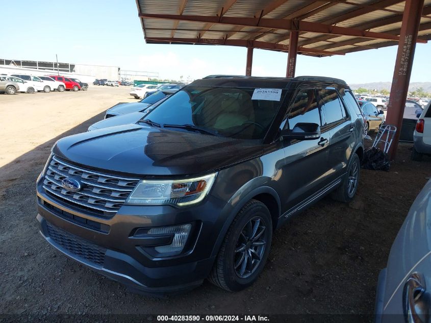 1FM5K7D87HGD42486 2017 FORD EXPLORER - Image 2