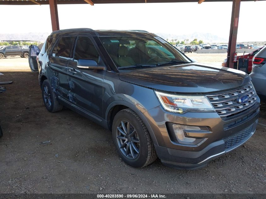 2017 Ford Explorer Xlt VIN: 1FM5K7D87HGD42486 Lot: 40283590