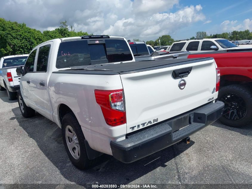 2021 Nissan Titan S 4X4 VIN: 1N6AA1EC5MN502888 Lot: 40283593