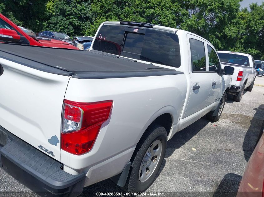 2021 Nissan Titan S 4X4 VIN: 1N6AA1EC5MN502888 Lot: 40283593