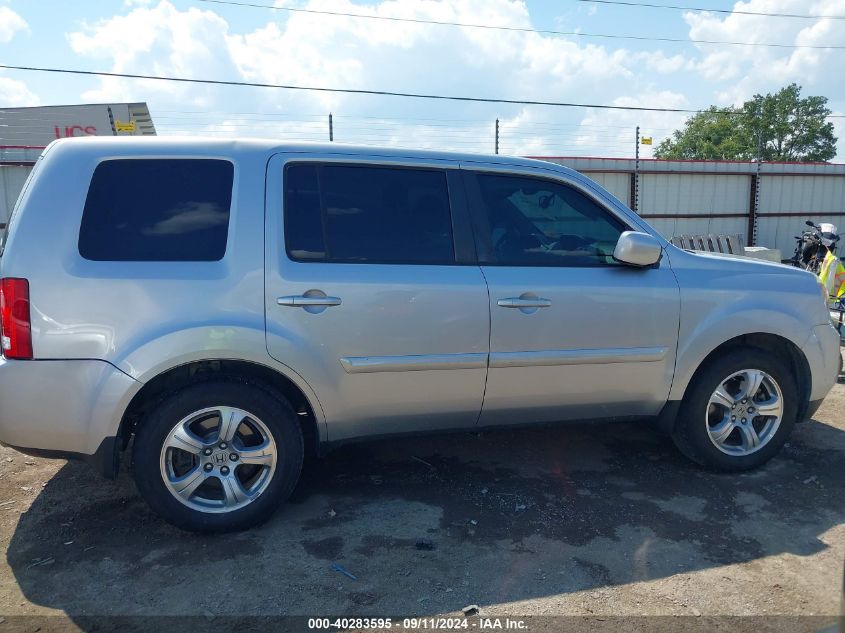 2014 Honda Pilot Ex-L VIN: 5FNYF3H51EB027428 Lot: 40283595