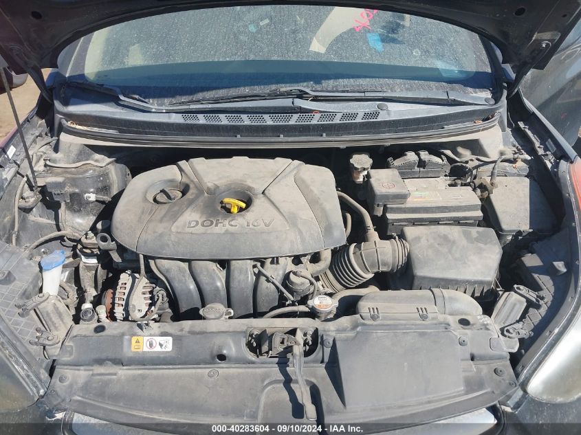 KMHDH4AE5CU298579 2012 Hyundai Elantra Gls (Ulsan Plant)