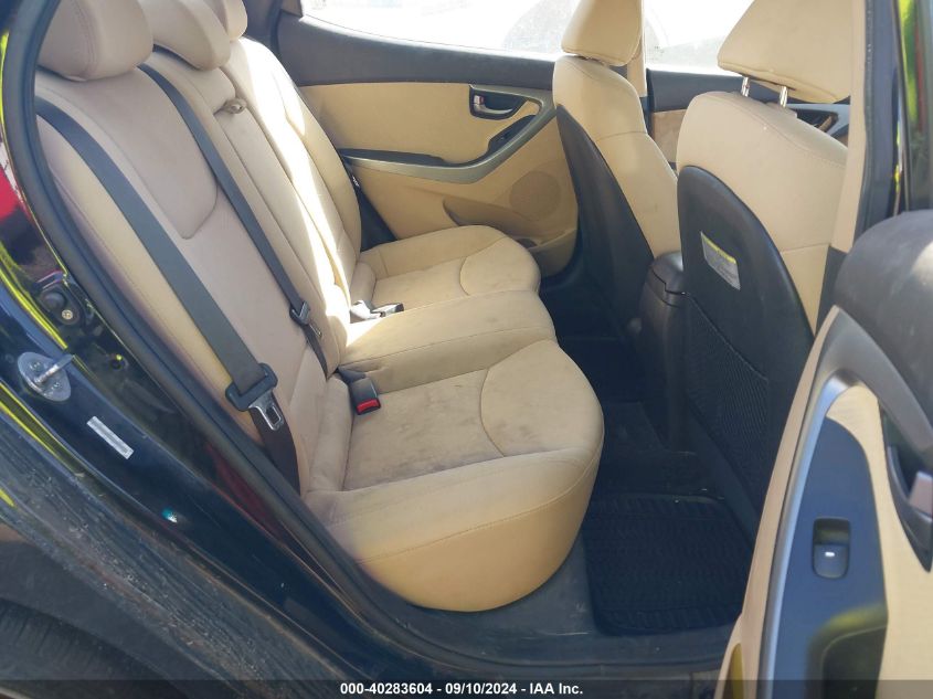 KMHDH4AE5CU298579 2012 Hyundai Elantra Gls (Ulsan Plant)