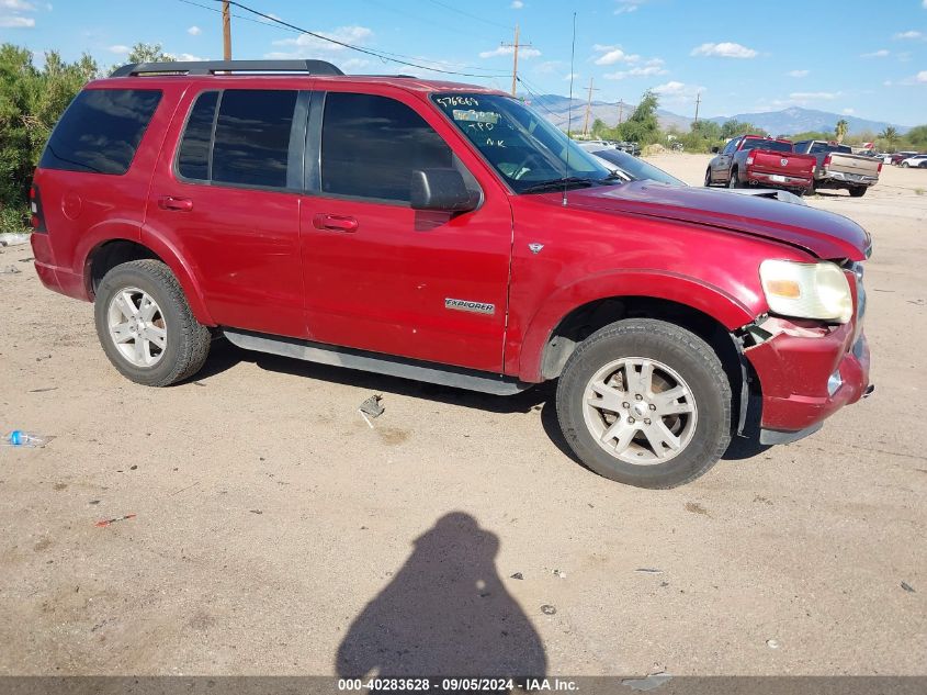 2008 Ford Explorer Xlt VIN: 1FMEU73898UB25552 Lot: 40283628