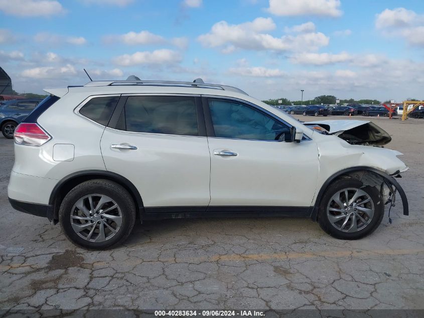 2015 Nissan Rogue Sl VIN: 5N1AT2MT9FC902001 Lot: 40283634