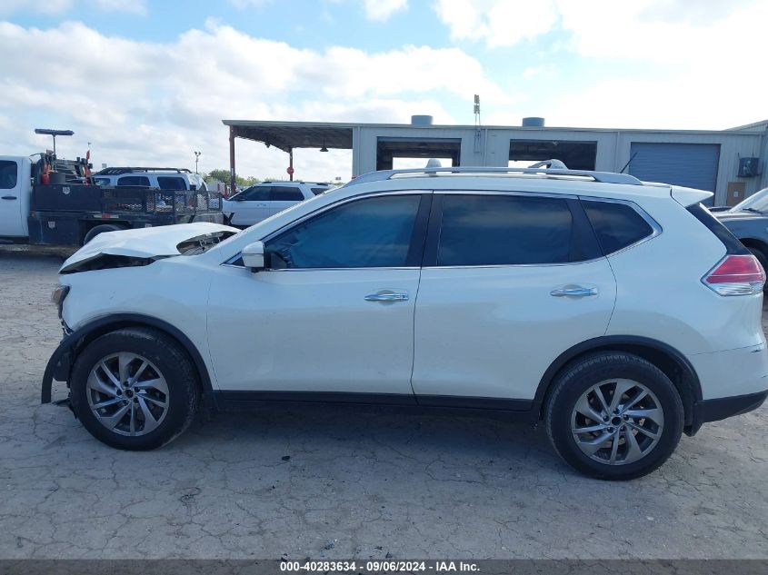 2015 Nissan Rogue Sl VIN: 5N1AT2MT9FC902001 Lot: 40283634