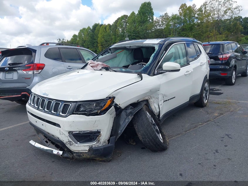 VIN 3C4NJDCB1KT683775 2019 JEEP COMPASS LIMITED 4X4