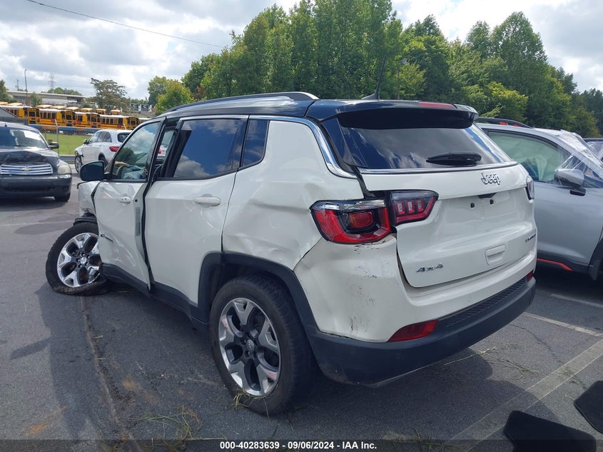 VIN 3C4NJDCB1KT683775 2019 JEEP COMPASS LIMITED 4X4