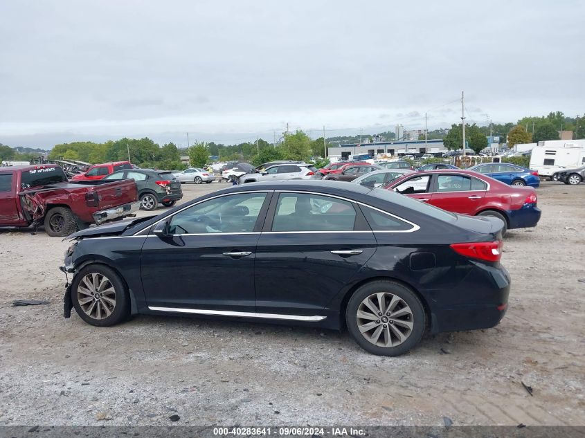 2017 Hyundai Sonata Sport VIN: 5NPE34AF7HH458799 Lot: 40283641