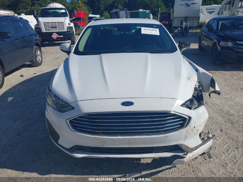 2019 Ford Fusion Hybrid Se VIN: 3FA6P0LU6KR183787 Lot: 40283860