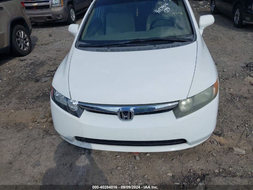 2008 Honda Civic Sdn Lx VIN: 2HGFA16518H325068 Lot: 40284016