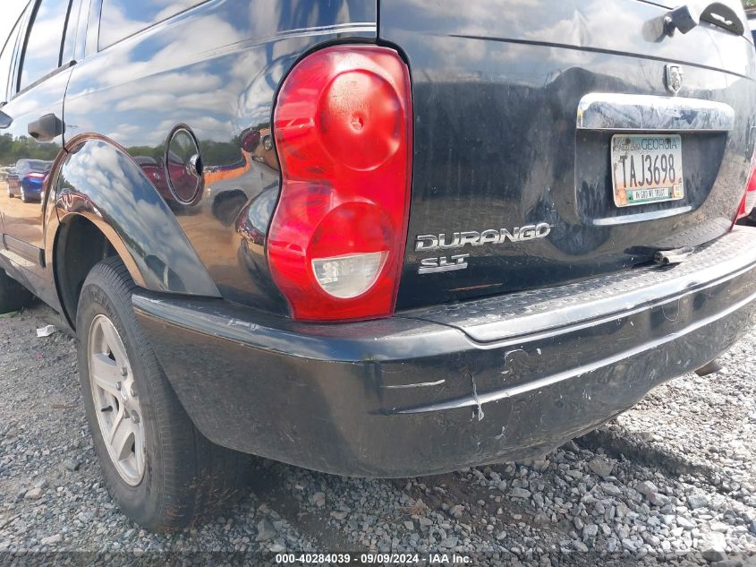 2006 Dodge Durango Slt VIN: 1D4HD48K96F154607 Lot: 40284039