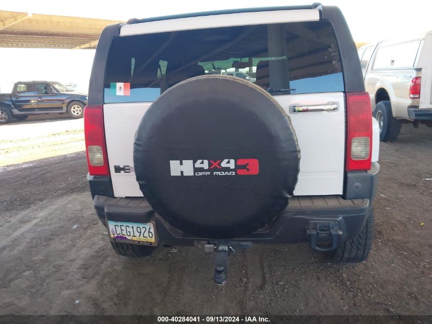 2008 Hummer H3 Suv VIN: 5GTEN13E088166058 Lot: 40284041