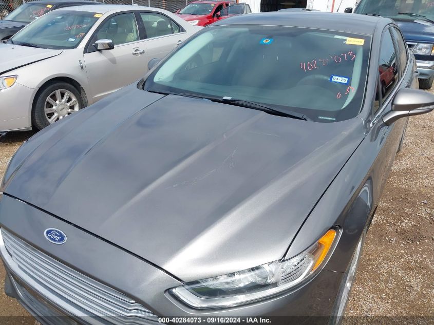 2013 Ford Fusion Se VIN: 3FA6P0HR1DR269273 Lot: 40284073