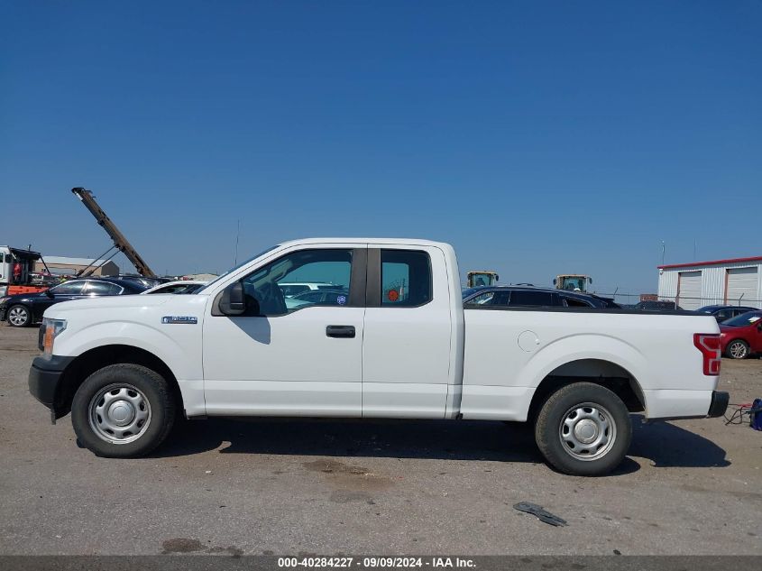 2018 Ford F-150 Xl VIN: 1FTEX1C53JFA65437 Lot: 40284227