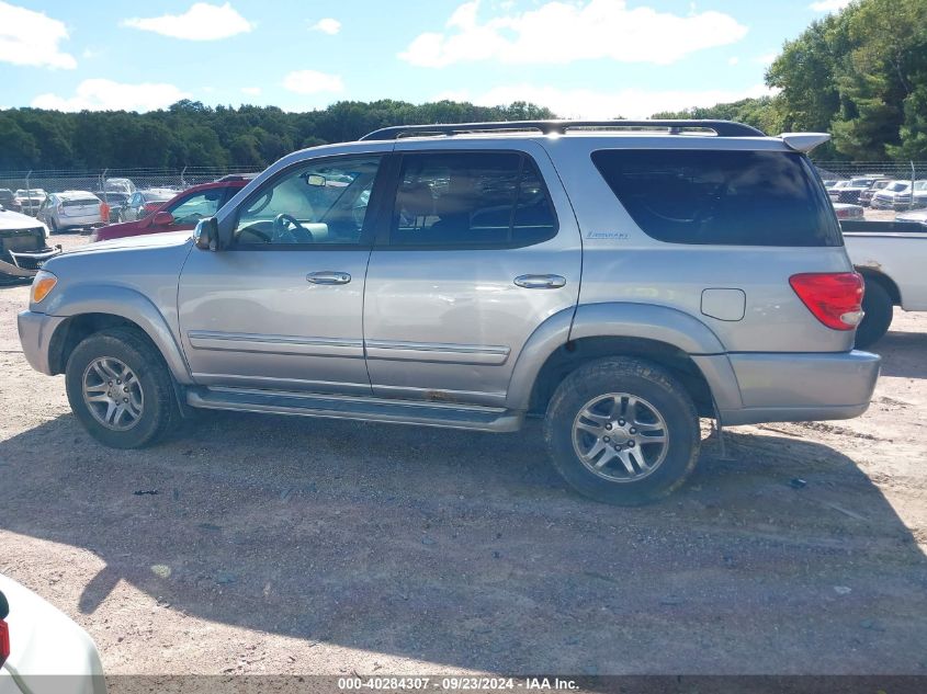 2007 Toyota Sequoia Limited V8 VIN: 5TDBT48A07S291997 Lot: 40284307