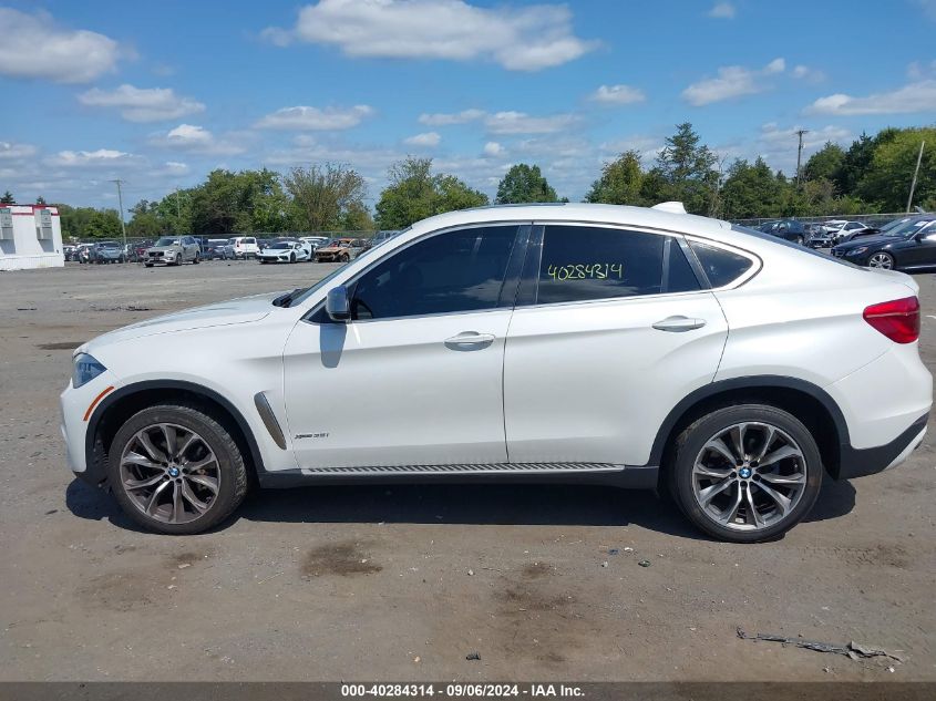 2015 BMW X6 xDrive35I VIN: 5UXKU2C52F0F94844 Lot: 40284314