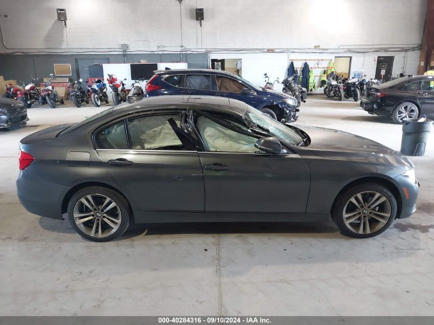 2018 BMW 330I xDrive VIN: WBA8D9G52JNU69735 Lot: 40284316