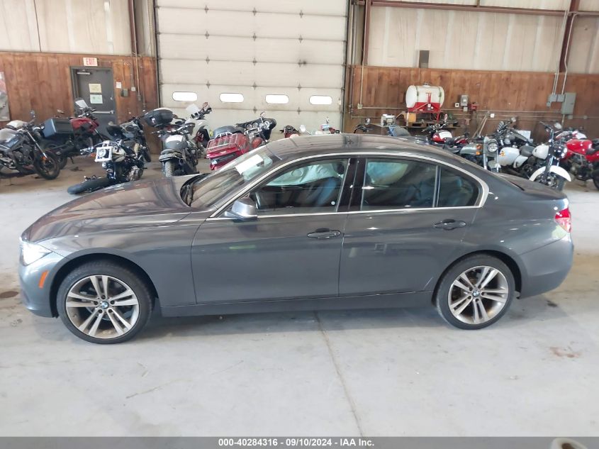 2018 BMW 330I xDrive VIN: WBA8D9G52JNU69735 Lot: 40284316