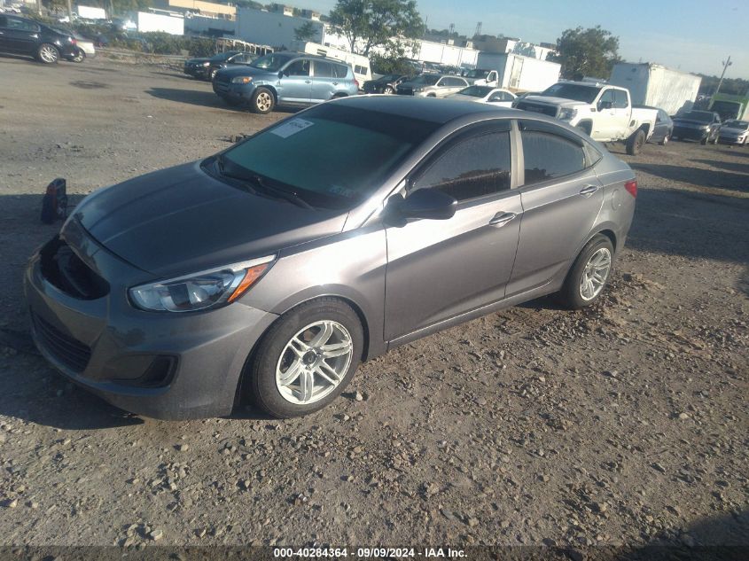 KMHCT4AE7HU308188 2017 HYUNDAI ACCENT - Image 2