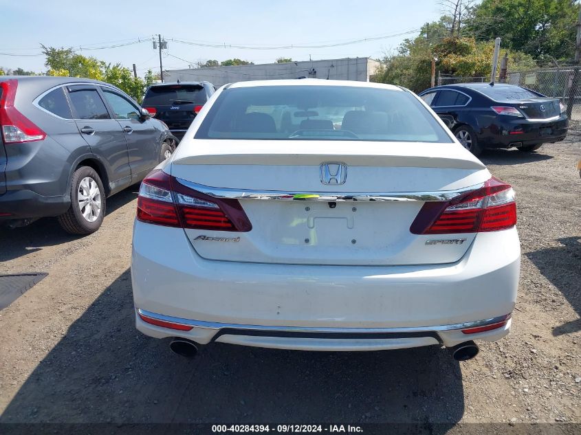 1HGCR2F53GA163135 2016 Honda Accord Sport