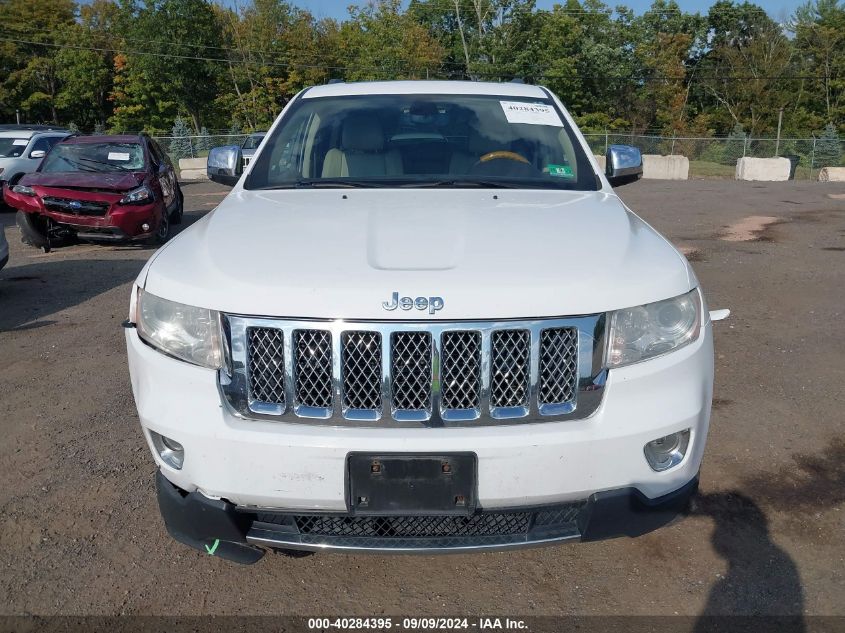 2013 Jeep Grand Cherokee Overland VIN: 1C4RJFCT5DC524682 Lot: 40284395