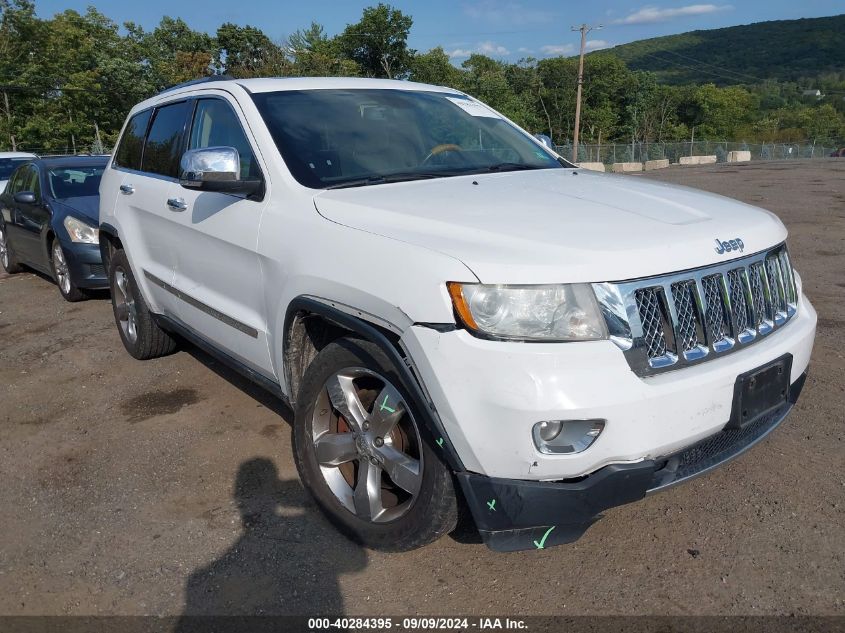 2013 Jeep Grand Cherokee Overland VIN: 1C4RJFCT5DC524682 Lot: 40284395