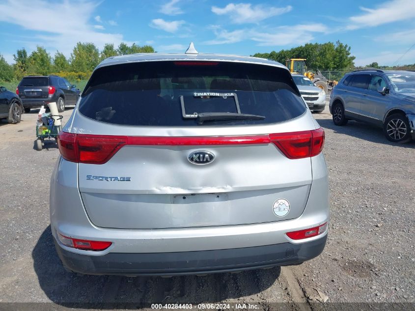 2018 Kia Sportage Lx VIN: KNDPMCAC2J7448259 Lot: 40284403