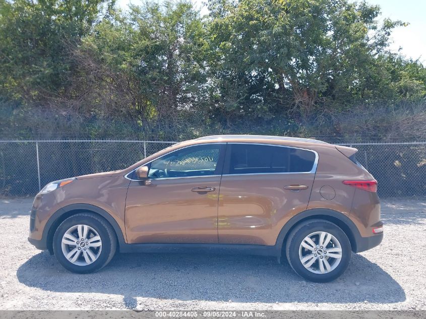 2017 Kia Sportage Lx VIN: KNDPM3AC6H7053222 Lot: 40284405