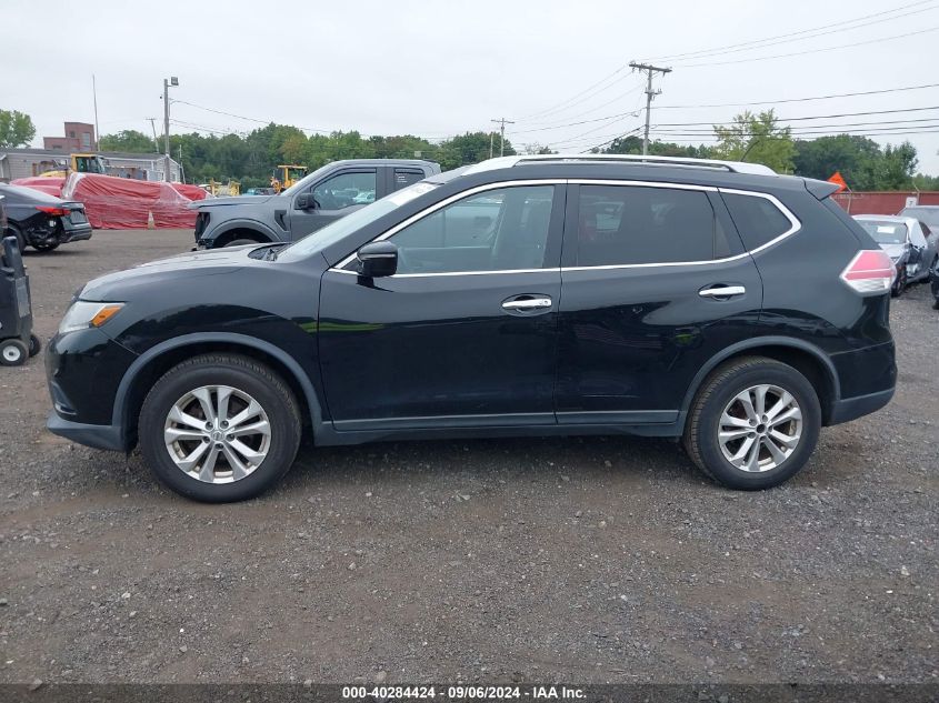 2015 Nissan Rogue Sv VIN: KNMAT2MVXFP536158 Lot: 40284424