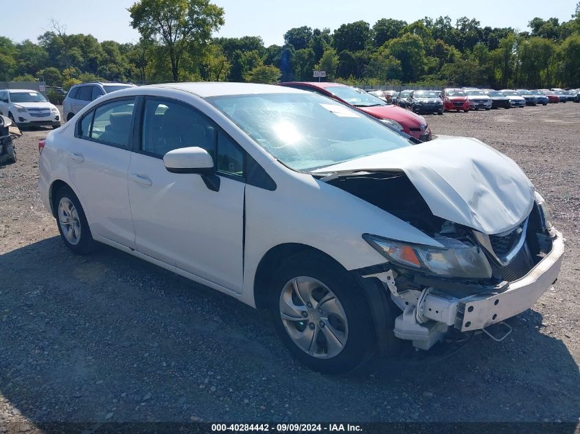 VIN 19XFB2F56FE263337 2015 Honda Civic, LX no.1