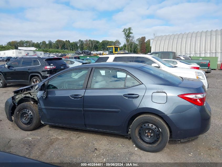 2016 Toyota Corolla Le VIN: 2T1BURHE5GC590729 Lot: 40284481