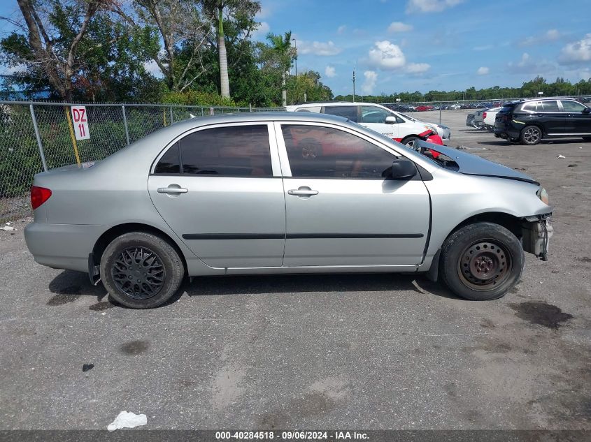 2006 Toyota Corolla Ce VIN: JTDBR32E860072016 Lot: 40284518