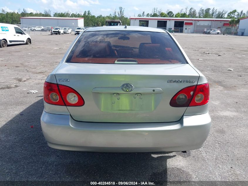 2006 Toyota Corolla Ce VIN: JTDBR32E860072016 Lot: 40284518