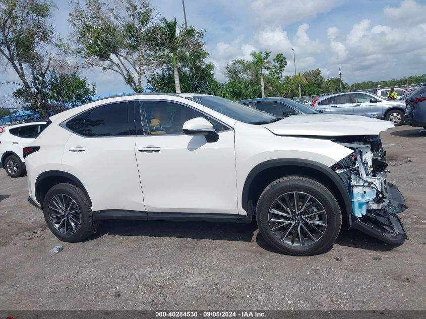 2024 Lexus Nx 350 Premium VIN: JTJGGCEZ4R5010000 Lot: 40284530