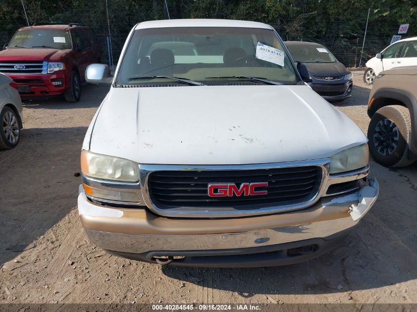 1999 GMC Sierra 1500 Sle VIN: 1GTEC14T8XE524274 Lot: 40284545