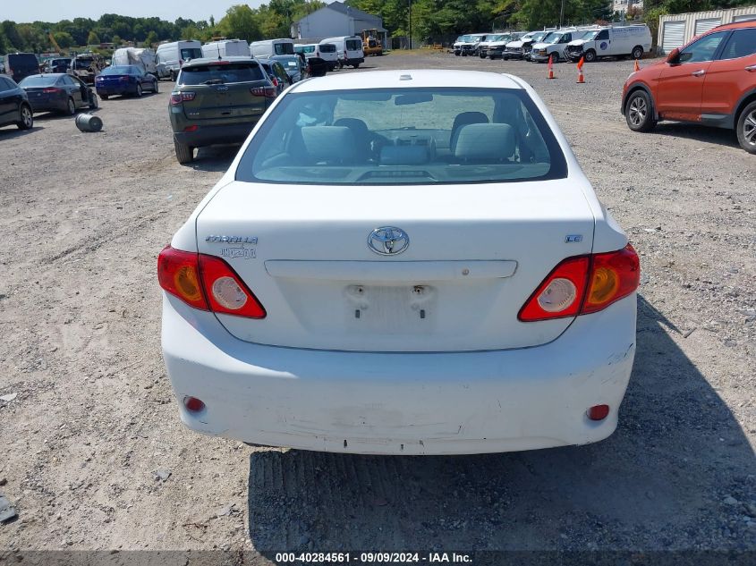 2010 Toyota Corolla Le VIN: 2T1BU4EE1AC343433 Lot: 40284561