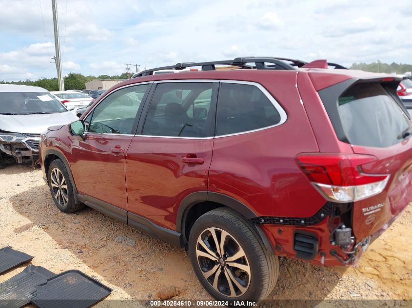 2022 Subaru Forester Limited VIN: JF2SKAPC5NH405077 Lot: 40284610