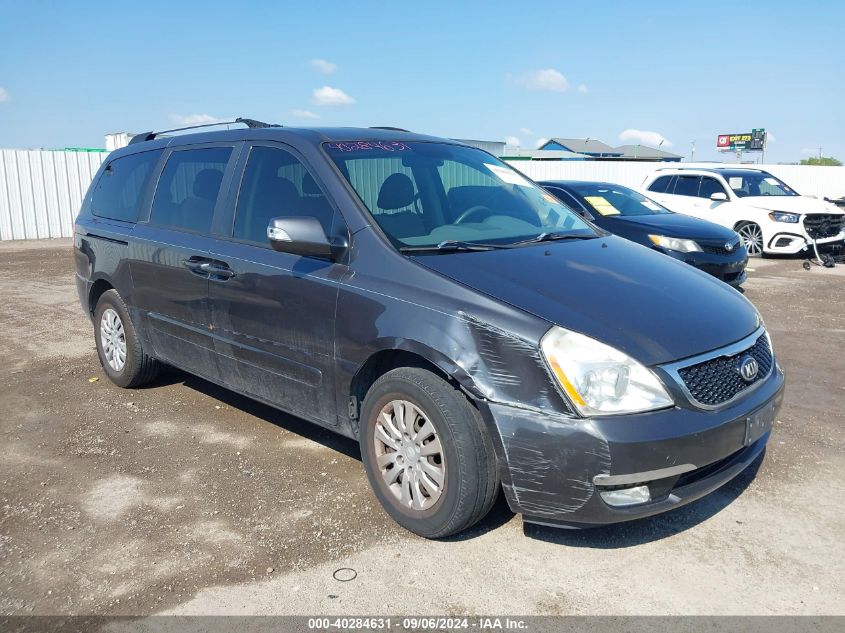 2014 Kia Sedona Lx VIN: KNDMG4C7XE6554650 Lot: 40284631