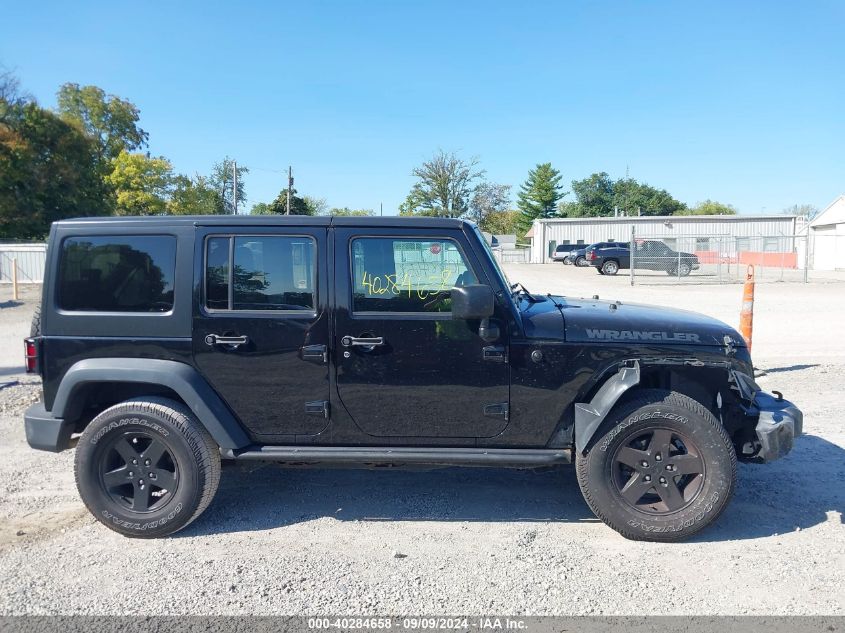 2016 Jeep Wrangler Unlimited Black Bear VIN: 1C4BJWDGXGL142087 Lot: 40284658