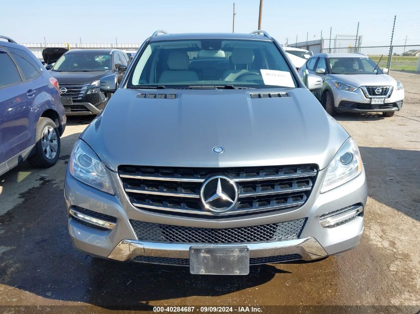 2013 Mercedes-Benz M-Class Ml 350 VIN: 4JGDA5JBXDA257996 Lot: 40284687