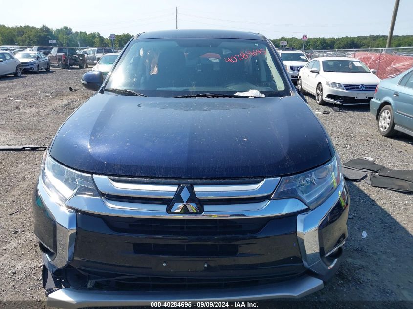 2018 Mitsubishi Outlander Se VIN: JA4AZ3A34JJ001551 Lot: 40284695