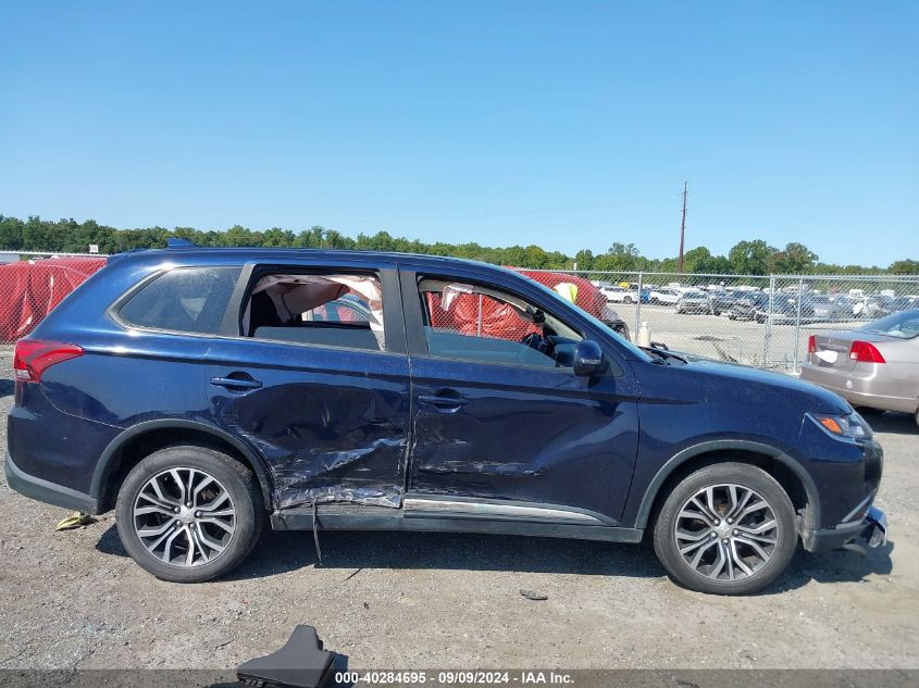 2018 Mitsubishi Outlander Se VIN: JA4AZ3A34JJ001551 Lot: 40284695