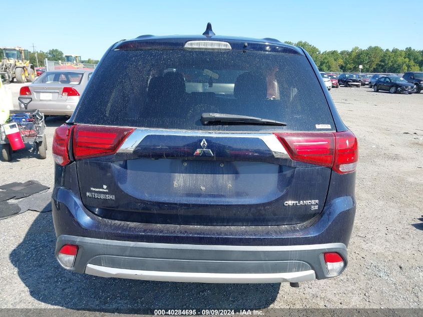 2018 Mitsubishi Outlander Se VIN: JA4AZ3A34JJ001551 Lot: 40284695