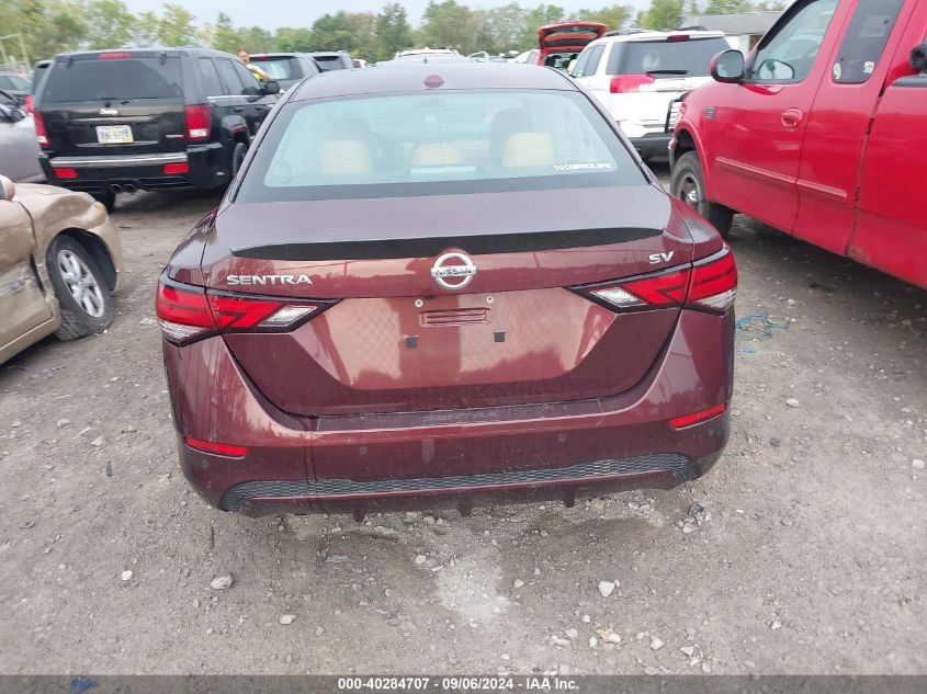 2021 Nissan Sentra Sv VIN: 3N1AB8CV2MY247233 Lot: 40284707