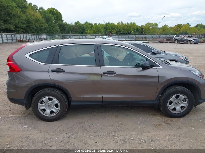 2015 Honda Cr-V Lx VIN: 5J6RM4H32FL131885 Lot: 40284708